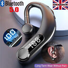 UK Bluetooth Wireless Earpiece Trucker Handsfree Earphone In Ear Earbud Headset