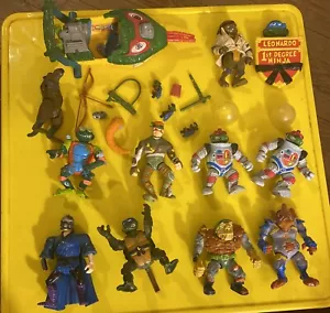 Vintage TMNT Action Figures & Accessories some for parts - Picture 1 of 24