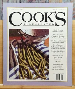 Cook's Illustrated Magazine ISSUE #33 July/August 1998 - Picture 1 of 10