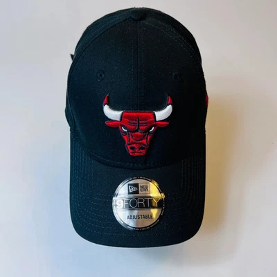 New Era x Chicago Bulls NBA 9Forty Cap Schwarz Unisex Strapback  - Bild 1 von 4