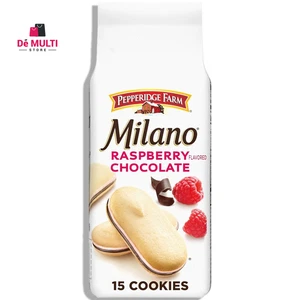 Milano Cookies, Raspberry Chocolate, 7 Oz. Bag - Picture 1 of 9