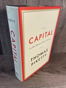 Capital in the Twenty-First Century by Thomas Piketty 2014, Hardcover Excellent - Picture 1 of 6