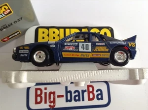 🔥Lot vintage🚗 BBURAGO LANCIA RALLY 037 1:24 🍂 SPETTACOLARE 🍂☕ - Foto 1 di 10