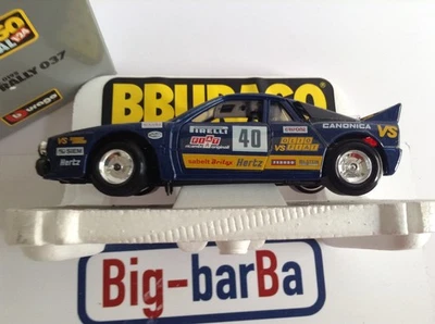 🔥Lot vintage🚗 BBURAGO LANCIA RALLY 037 1:24 🍂 SPETTACOLARE 🍂☕ - Immagine 1 di 4