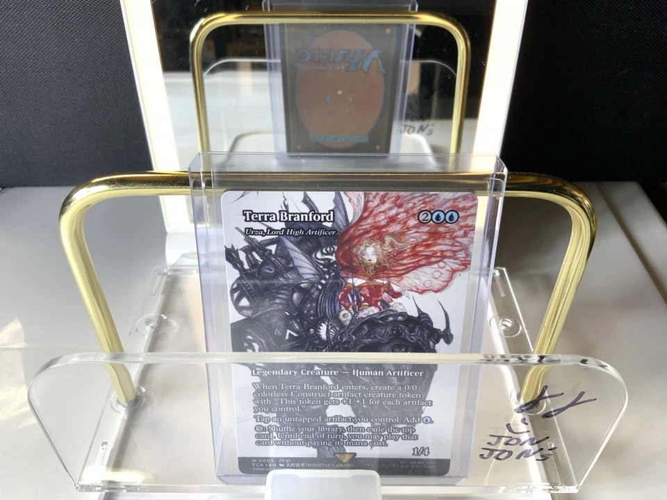 MTG Final Fantasy Urza, Lord High Artificer Terra Branford Borderless 0005 NM - Image 1 of 1