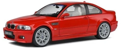 BMW E46 M3 Coupé 2000 Rouge - 1:18 Solido S1806504