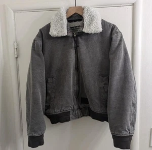 Acne Studios Cotton-Canvas Bomber Jacket Size Small - Picture 1 of 7