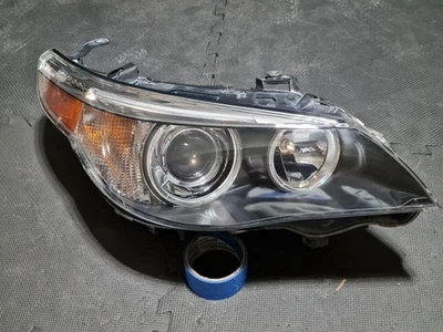 Faro XENÓN HID pasajero derecho BMW 525i 530i 545i 550i 2005-2007 OEM Foto 1 de 4