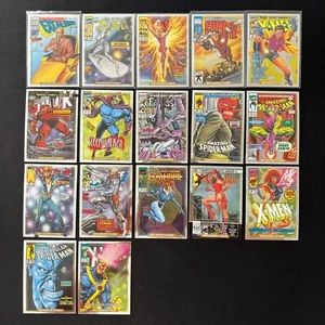 💎2024 SKYBOX MARVEL MASTERPIECES '92 PLATINUM VARIANT COVERS LOT17 - Picture 1 of 1