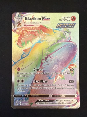 Blaziken VMAX (Secret) Secret Rare SWSH06: Chilling Reign 200/198 Pokemon TCG - Image 1 of 4