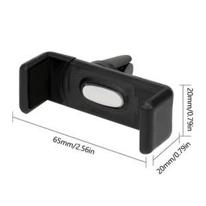 Car Air Outlet Mount Clip Interior Car Phone Holder Universal Mobile Holder ABS - Picture 1 of 7
