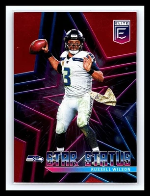 Panini Donruss Elite 2020 - Star Status Russell Wilson #7 serie roja # 2/99 Foto 1 de 2