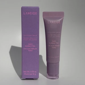 Laneige Lip Glowy Balm Taro Bubble Tea Lavender BNIB 10g /.35 oz Limited Edition - Picture 1 of 13