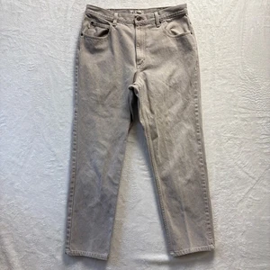 Pantalones de mezclilla de algodón LL Bean Jeans para hombre talla 35 x 32 beige calce clásico - Imagen 1 de 13