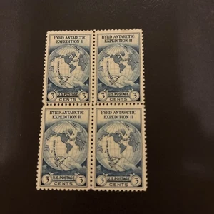 US 733 MNH Blk Of 4 Stamps CV$2.40- Lot A-80887 - Picture 1 of 2