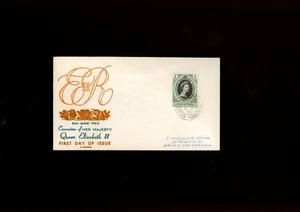 British Honduras 1953 Coronation of Queen Elizabeth II FDC - Picture 1 of 1