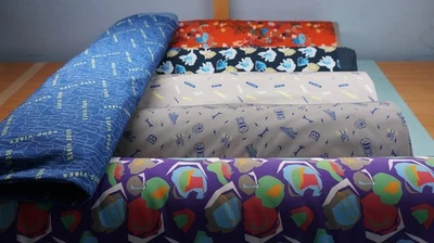 Softshell Outdoor Stoff Soft Shell Microfleece Rückseite Bekleidung Meterware - Bild 1 von 4