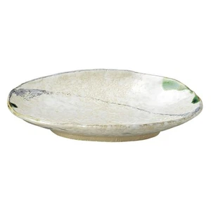Set 3 pezzi rettangolo stile giapponese porcellana traforata stile oribe dal Giappone - Foto 1 di 4