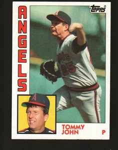 Béisbol Topps 1984 #415 - Tommy John - California Angels 84-1738 - Imagen 1 de 2