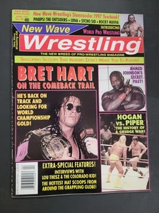 New Wave Wrestling April 1997 Bret Hart, Ahmed Johnson M453 - Picture 1 of 1