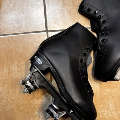 PATINES CHICAGO 805 HOMBRE CUERO PREMIUM NEGRO TALLA 5 Foto 1 de 4