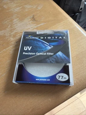 Promaster 77mm Digital UV Precision Optical Filter UV No Scuffs Or Scratches - Image 1 of 4