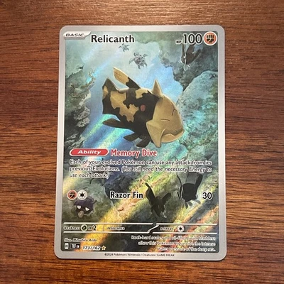 Relicanth 173/162 SV05: Temporal Forces Holo IR alt art  - Image 1 of 4