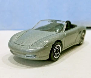 1999 MATCHBOX SUPERFAST #5 SILVER/GREY BLACK INTERIOR PORSCHE BOXSTER - Picture 1 of 6