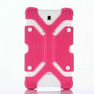 For Various 7" 8" 10" inch Tablet Universal Rubber Shockproof Soft Silicone Case - Image 1 of 4
