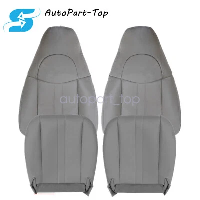Capa de assento cinza ambos os lados para Chevy Express e GMC Savana 1500 2500 Van 2003-2014 - Imagem 1 de 4