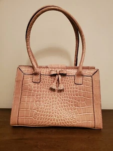 Liz Claiborne Shoulder Bag Animal Print Tan Small - Picture 1 of 8