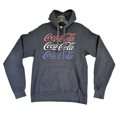 Sudadera/Sudadera con Capucha Coca Cola Gris Talla Pequeña Foto 1 de 4