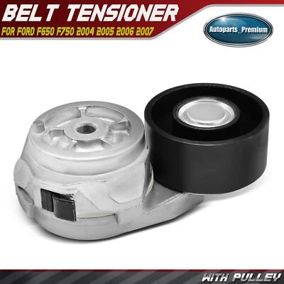 Belt Tensioner w/ Pulley for Ford F-650 F-750 2004 2005 2006 2007 3C2Z6B209AC - Image 1 of 4