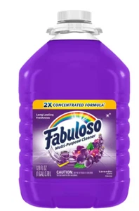 128 oz. Fabuloso 2x Concentrated Lavender Multi Purpose Liquid Cleaner Pack of 2 - Picture 1 of 10