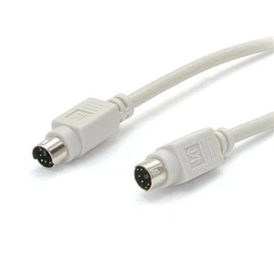 StarTech KXT102MM 6 ft PS/2 Keyboard or Mouse Cable - M/M mini-DIN (PS/2) Male - Picture 1 of 1