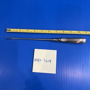 Aesculap ER243R Malleable Recamier Uterine Curette - Picture 1 of 6