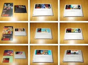 SUPER NINTENDO SNES GAMES - PAL - CHOOSE THE ONE YOU PREFER FROM THE LIST - Picture 1 of 104