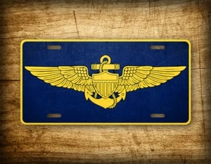 Naval Aviator Navy Pilot Wings License Plate   - Bild 1 von 5