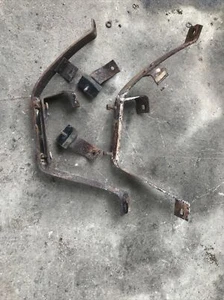 66 CHRYSLER NEWPORT REAR BUMPER  MOUNT BRACKETS OEM - Picture 1 of 3
