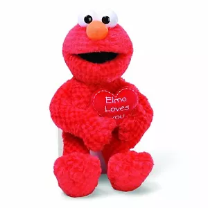 GUND SESAMSTRASSE ELMO LIEBT DICH PERFEKTES VALENTINSTAGSGESCHENK PLÜSCHTIER 14 ZOLL NEU - Bild 1 von 1