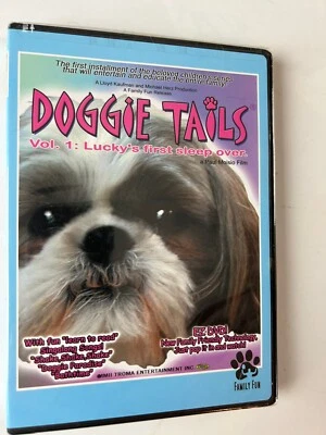 Doggie Tails Volume 1 Lucky's First Sleep Over DVD Paul Moisio Dogs New Sealed - Image 1 of 4