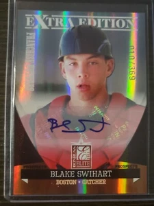 2011 ELITE FRANCHISE FUTURES ROOKIE AUTOGRAPH #34 BLAKE SWIHART #010/369 - Picture 1 of 2