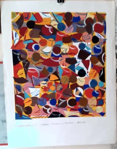 Arte abstracto, Helmut Dittmann, collage adición de superficie - Imagen 1 de 1