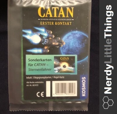 KOSMOS - Die Siedler von Catan Sternfahrer - Promo Sonderkarten Erster Kontakt