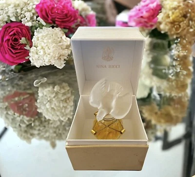 NINA RICCI L'Air du Temps чистый парфюм/духи 15 мл-1/2 унц большой Dove Lalique новый в коробке - Изображение 1 из 4