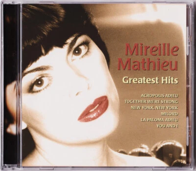 MIREILLE MATHIEU Rare 2001 Denmark CD ''Greatest Hits'' With BARRY MANILOW Duet - Image 1 of 4
