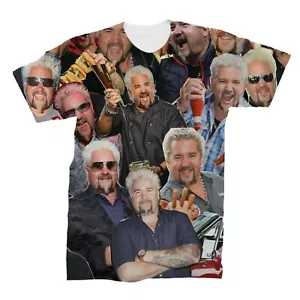Guy Fieri Photo Collage T-Shirt - Picture 1 of 2