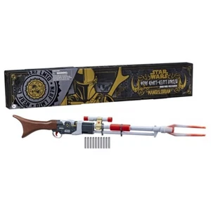 STAR WAR MANDALORIAN NERF LMTD AMBAN PHASE-PULSE BLASTER 1/1 REPLICA 127cm HASBR - Imagen 1 de 12
