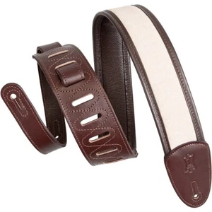 Levy's MHG 2.5 inch Wide Hemp Guitar Strap. Dark Brown - Picture 1 of 3
