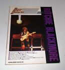 Ritchie Blackmore Super Gitarrist Songbook 120 Seiten AUS JAPAN kostenloser Versand